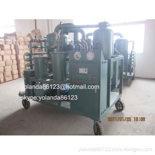 Vacuum Transformer Oil Dehydration Equipment Vacuum Oil Dewatering System